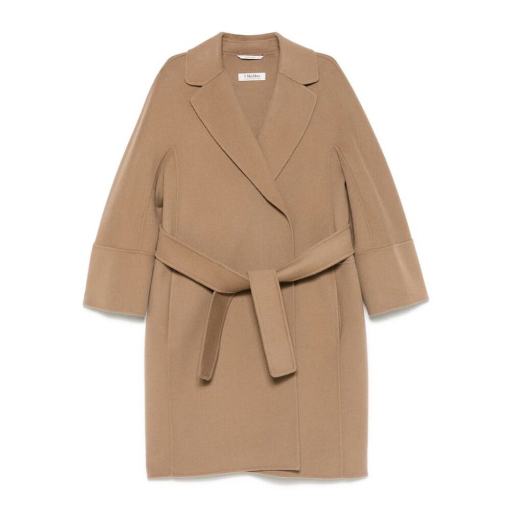 'S Max Mara Brown Coats - Double Breasted & Peacoats Women
